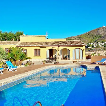 빌라 Marquesol - Pri. Pool With Captivating Hill Views In *