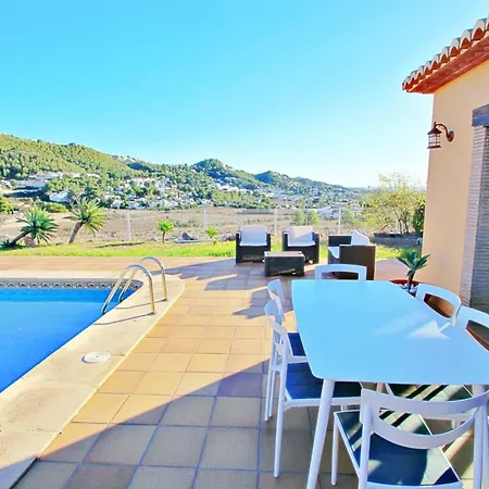 빌라 Marquesol - Pri. Pool With Captivating Hill Views In *